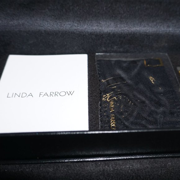 NEW LINDA FARROW GIFT BOX SUNGLASSES CASE, GIFT BOX - Picture 7 of 8